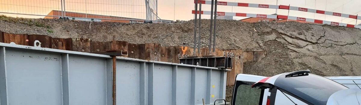 Statischer Druckpfahl – Dübendorf
